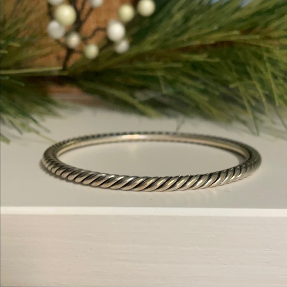Authentic David Yurman cable bracelet